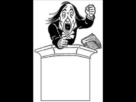 angry preacher